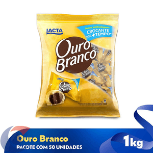 Bombom De Chocolate Ouro Branco Pacote 1kg