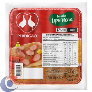 Salsicha Viena Perdigão 500g