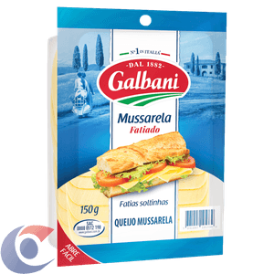 Queijo Mussarela Fatiado Galbani 150g