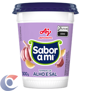 Tempero Sabor-Ami Alho E Sal 300g