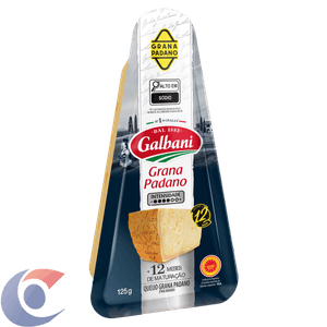 Queijo Grana Padano Galbani 125g Fracionado