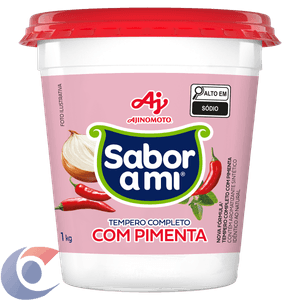 Tempero Sabor-Ami Com Pimenta 1kg