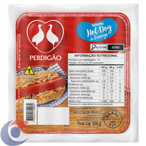 Salsicha De Frango Perdigão 500g