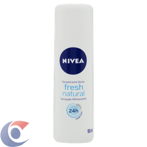 Desodorante Spray Nivea Fresh Natural Feminino 90ml