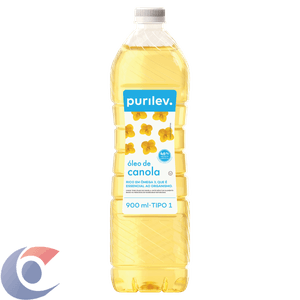Óleo De Canola Purilev Pet 900ml