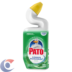 Limpador Sanitário Pato Limpeza Profunda Gel Pinho 500ml