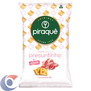Biscoito Salgado Piraquê Presuntinho 100g