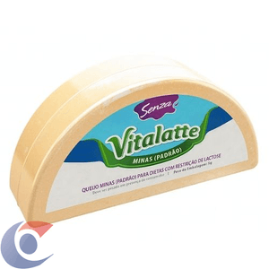 Queijo Minas Padrão Vitalatte Sem Lactose Peça