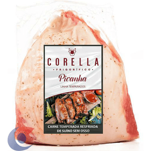 Picanha Suína Temperada Corella Peça A Vácuo