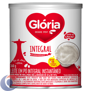 Leite Em Pó Glória Instantâneo 400g
