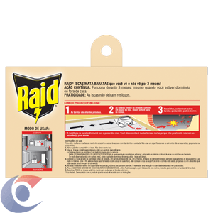 Inset Isca Raid Exterminador Un