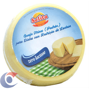 Queijo Minas Padrão Selita Zero Lactose Peça Kg