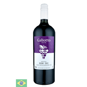 Vnho Nacional Tinto Galliotto Demi Sec 1l