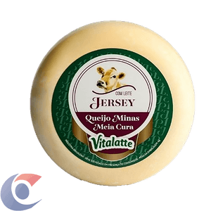 Queijo Minas Meia Cura Jersey Vitalatte Peça