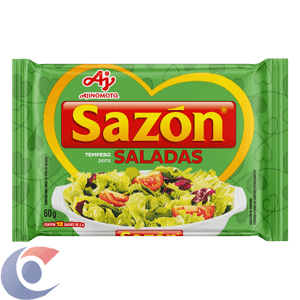 Tempero Sazón Verde Limão Saladas 60g