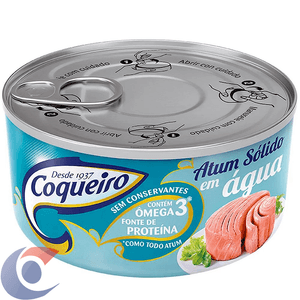 Atum Coqueiro Sólido Natural 170g
