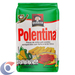 Flocos De Milho Pré-Cozido Quaker Polentina 500g