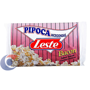 Pipoca De Microondas Leste Bacon 100g