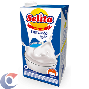 Leite Longa Vida Selita Puravida Desnatado 1l