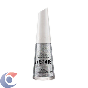 Esmalte Risqué Efeito Glitter As Mil Purpurinas 8ml