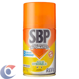 Sbp Multi Inseticida Automático Óleo De Citronela Refil 250ml - Duração Até 8 Semanas