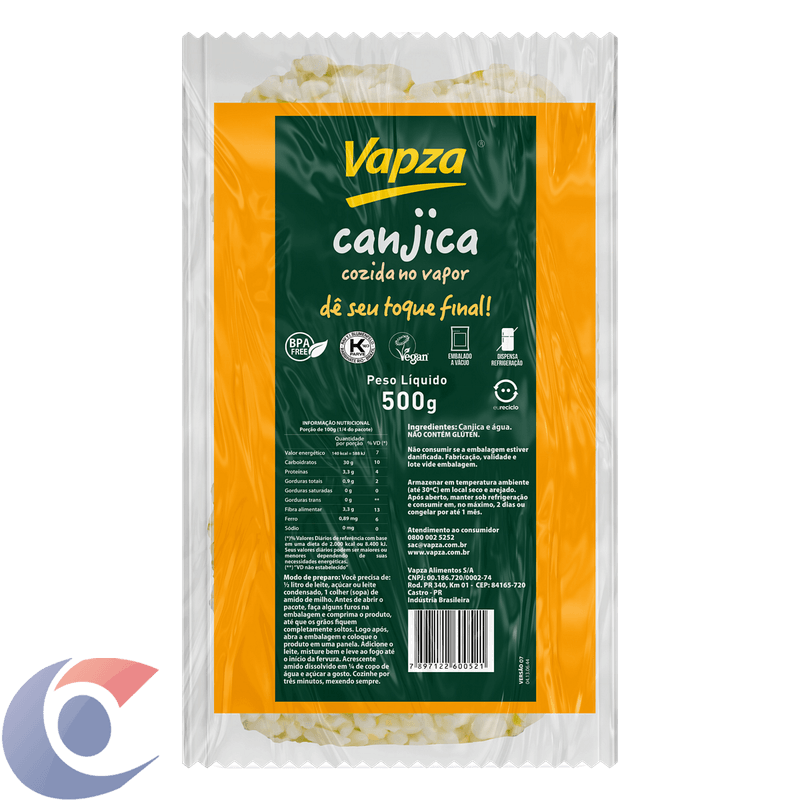 CANJICA-VAPZA-500G