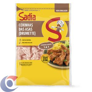 Coxinhas Das Asas Frango Congelado Sadia Drumette 1kg