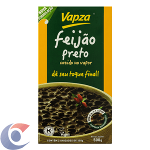Feijão Preto Tempero Vapza 500g