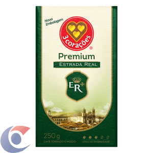 Café 3 Corações A Vácuo Premium Estrada Real 250g
