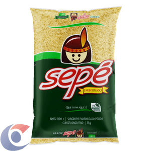 Arroz Sepé Parboilizado Tipo 1 5kg