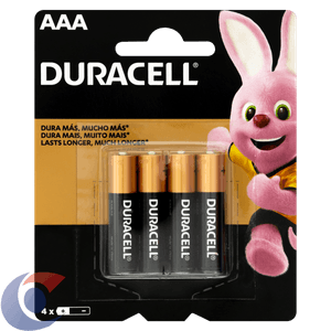 Pilha Alcalina Aaa Palito Duracell Un
