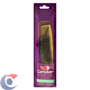Kit Pente Para Cabelo Style Condor Un