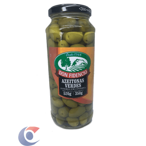 Azeitona Verde Don Fidencio Vidro 350g