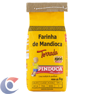 Farinha De Mandioca Pinduca Torrada Papel 1kg