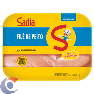 Filé De Peito Frango Sadia Bandeja 1kg