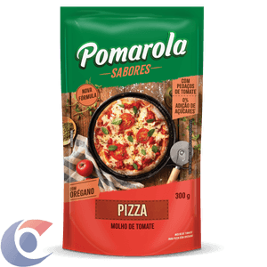 Molho De Tomate Pomarola Pizza Sachê 300g