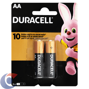 Pilha Alcalina Aa Pequena Duracell Un