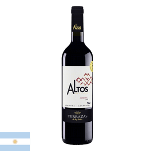 Vinho Argentino Tinto Terrazas Alto Del Plata Malbec 750ml