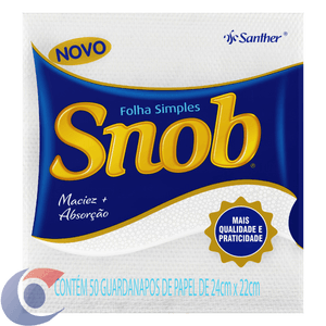 GUARDANAPO SNOB 24X22CM