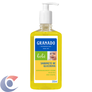 Sabonete Líquido Glicerinado Granado Bebê Tradicional 250ml