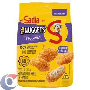 Nugget Sadia Frango Crocante 300g