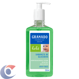 Sabonete Líquido Glicerinado Granado Bebê Erva Doce 250ml