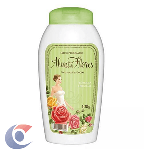 Talco Perfumado Alma De Flores Classico 100g