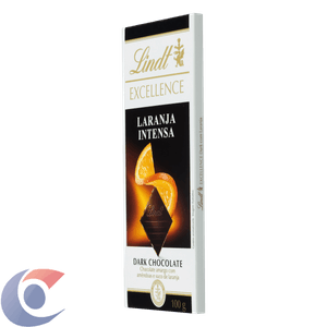Chocolate Suiço Lindt Excellence Intense Orange Dark 100g
