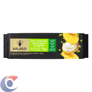 Snack De Arroz Kalassi Sour Cream & Onion 100g