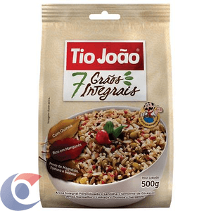 Arroz Tio João 7 Grãos Integrais 500g