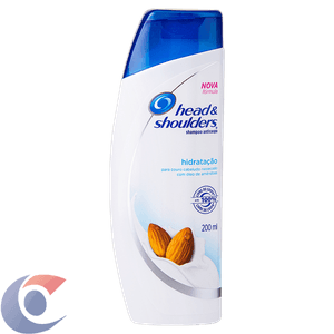 Shampoo De Cuidados Com A Raiz Head & Shoulders Hidratação Com Óleo De Amêndoas 200ml