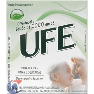 Sabão Em Pó Ufe Coco 500g