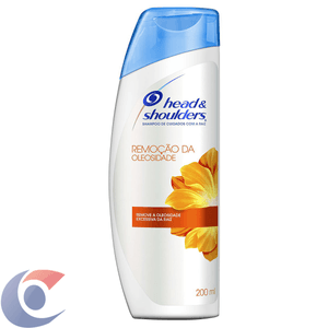 Shampoo De Cuidados Com A Raiz Head & Shoulders Remoção Da Oleosidade 200ml