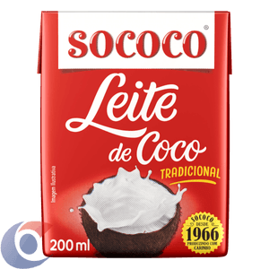 Leite De Coco Sococo Caixinha 200ml